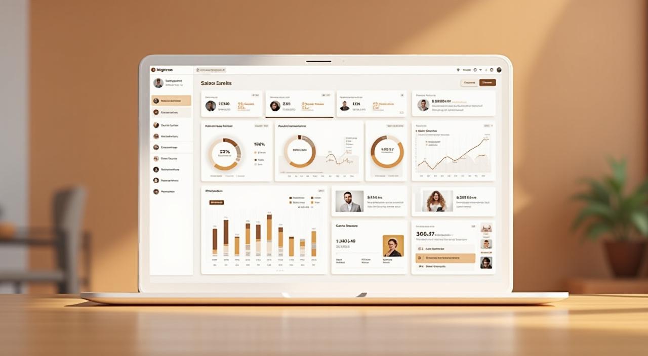Kunden-Analytics Dashboard für Cafés